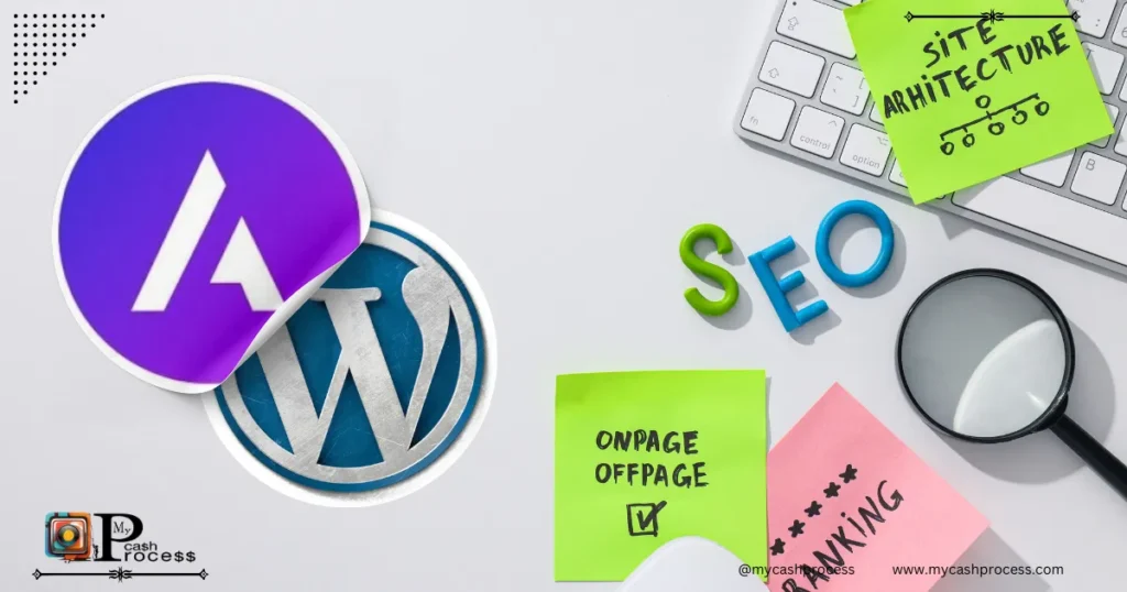 Screenshot of Astra theme dashboard with performance settings addressing "Is Astra the fastest WordPress theme for SEO