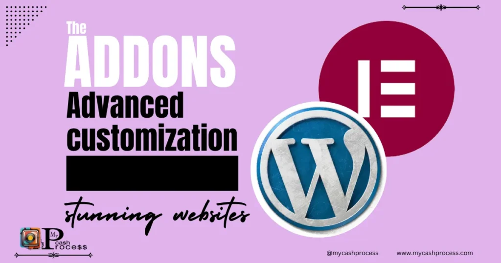 Elementor addons for advanced WordPress customization in action with modern UI elements.